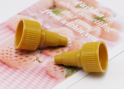China o tampão longo cosmético amarelo do bocal de 20mm aceita da torção feita sob encomenda do parafuso da cor a venda por atacado superior do tampão à venda