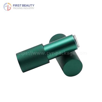 China SGS Snap On Empty Aluminum Lipstick Tube Magnetic Color Spraying for sale