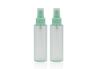 China 24mm Flat Shoulder Empty Refillable Perfume Bottles With Green Frosting Powder for sale