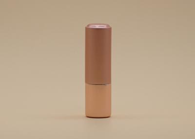 China Rose Gold Lip Balm Tubes , Lipstick Tube Container ISO 9001 / SGS Certified for sale