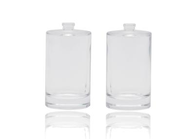 中国 丸型のガラス香水スプレーは香水ポンプの黒のスナップとの50mlをびん詰めにします 販売のため
