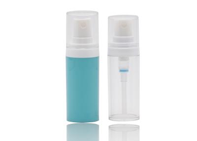 China Jelly Green PETG Refillable Plastic Spray Bottles 30ml With Spring Outside Fine Mist Sprayer for sale