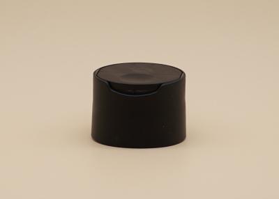 China 28 / OEM negro mate del color del casquillo del disco de 410 plásticos disponible para el cuidado personal en venta