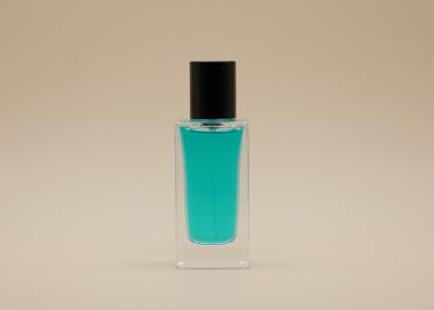China Casquillo de cristal de encargo del cilindro de las botellas de perfume del repuesto fácil para el cuidado personal en venta