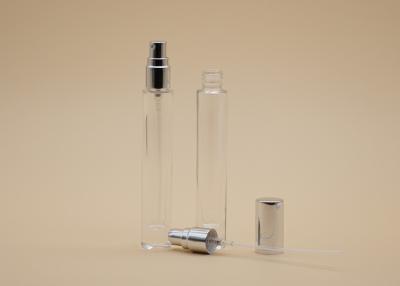 China Small Glass Cosmetic Spray Bottles , Clear Glass Perfume Bottles Screw Neck for sale