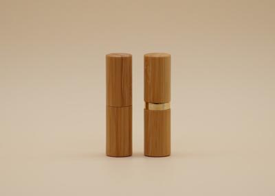 China Natural Bamboo Lip Balm Tubes , Bamboo Lipstick Tubes For Personal Care for sale