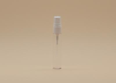 China Botellas plásticas recargables del espray del tamaño del viaje, mini botellas plásticas del espray 3ml en venta