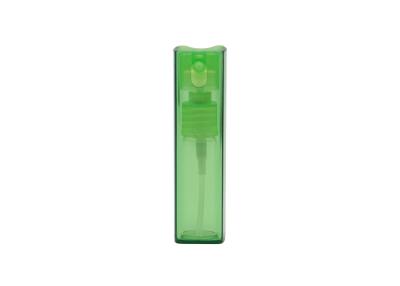 China 10ml Green Color Refillable Glass Perfume Spray Bottles Perfume Atomizer for sale