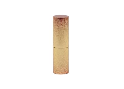 China Aluminum Gold Lipstick Container With Shimmering Powder 3.5g Capacity for sale