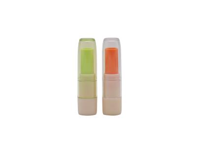China AS Cap ABS Tube ECO Friendly 4ml Green Lip Balm Tubes For Beauty Packaging for sale