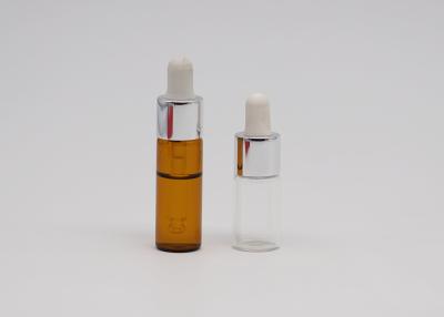 China Leak Proof 30ml E Liquid Calibrated  Amber Glass Dropper Reusable for sale
