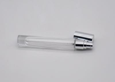 China 10ml Recyclable Transparent Mini Glass Cologne Bottles Perfume Atomiser for sale