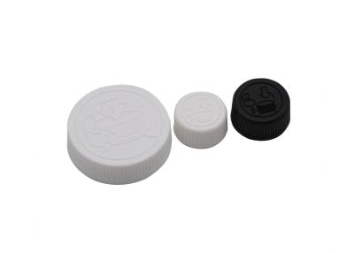 China FDA Eco Friendly 15mm Child Resistant Caps with PE plug for sale