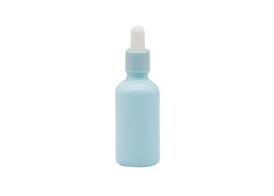 China Pipette Plastic Tube Blue Perfume Dropper 30ml Oil Bottle for sale