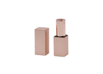 China Magnet Design Square 3.8g Eco Friendly Lip Balm Containers Hot Stamping for sale