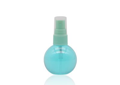 China Ball Shape Fine Mist Spray Bottle 30ml Empty  Crystal Green Color for sale