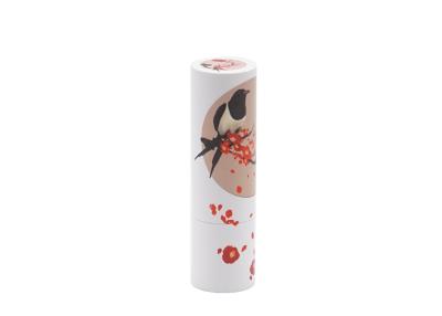 China Chinoiserie Pattern 3.8g Compostable Lip Balm Tubes for sale
