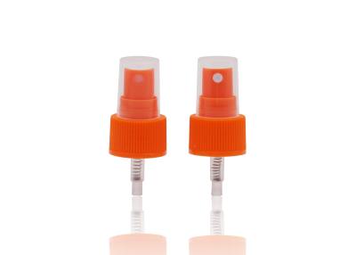 China 18/410  Orange Color Fine Mist Sprayer Pump Plastic Customized for sale