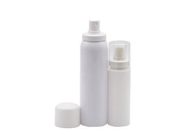 China 100ml White Aluminum Spray Bottle Mist Sprayer Bottles For Alcohol Cosmetic for sale