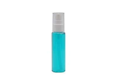 China Flacher Schulter-Spray-Plastikflasche 50ml 60ml weiß und transparent zu verkaufen