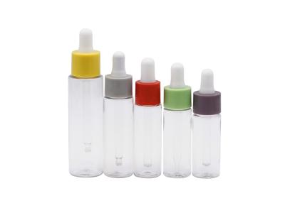 China Various Colors Clear Plastic Bottles 20ml 30ml 50ml for sale