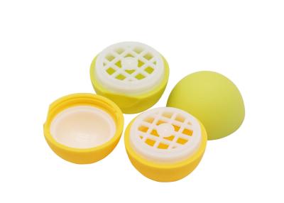China Paquete cosmético vacío plástico del tubo del tubo 7g del envase del protector labial de la forma del huevo en venta