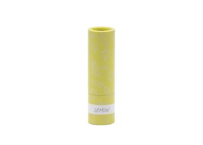 China Paper Lipstick Tube With Plastic Inner Accept Color Custom 3.5g empty lipstick comtianer package for sale