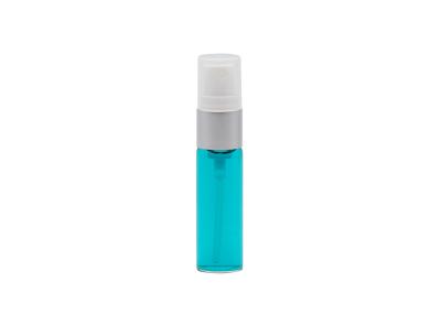 China Glass Bottle With Plastic Screw Mist Sprayer Mini 8ml Perfume Atomizer for sale