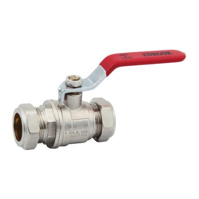 China Compression High Temperature Ball Valves With Nickel Plated 15mm 22mm 28mm for sale