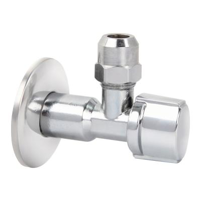 China Angle Water Shut Off Valve Stop Compression Outlet for sale
