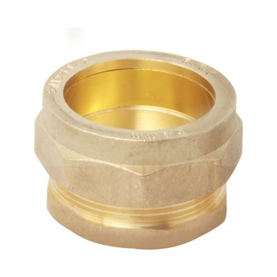 China 10mm 22mm 15mm Brass Stop End Brass Fittings For Pex Pipe for sale
