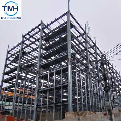 China High Rise 350 Tons Customized Steel Framed Metal Car Parking for sale
