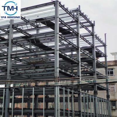 China Light Steel Structure Multistorey Garage Building Durable Carport Fire - Resistant Hangar en venta