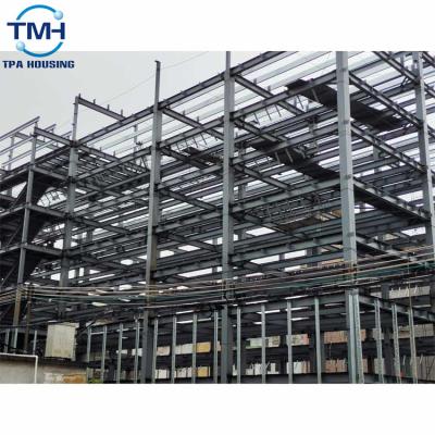 China High Rise H Beam Pre Engineered Steel Building For Car Parking Lot for sale