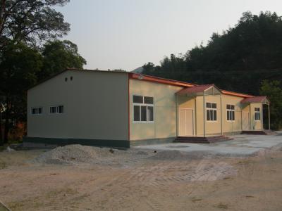 China T Type Portable Prefabricated Steel Modular Fast Assembly Insulated Panel House for sale