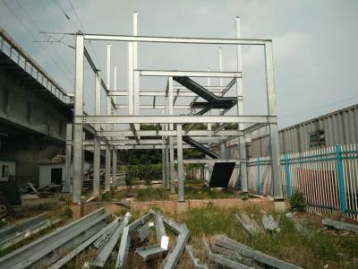 China Durable Fire Resistant Multi Story Steel Building For Modern Architecture for sale