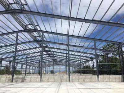 China Space Optimized Q345 Steel Structure Warehouse EPS Insulation For Optimal Storage Capacity for sale