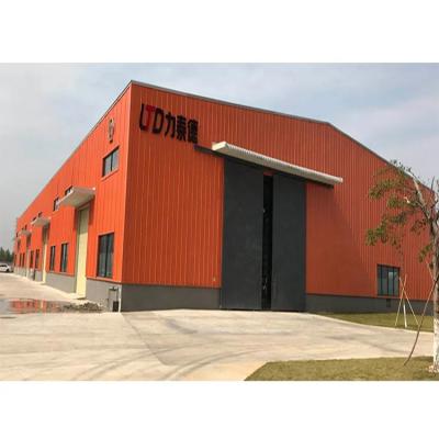 China Workshop Lightweight Steel Structural Building With PU Insulation for sale
