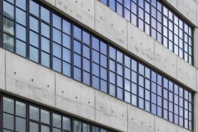 China Las fachadas de aluminio exterior de luz natural de vidrio de ventana de pared para el proyecto en venta