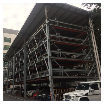 China Design H Beam Steel Structure Car Parking Lot With Extra Layers for sale