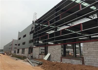 China Pre Fabricated All Steel Structure Warehouse With Aluminum Sliding Window for sale