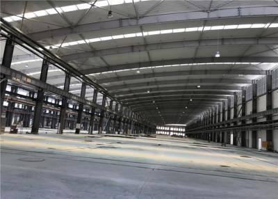 China Eco Friendly Large Steel Workshop Buildings With Crane For Industrial Factory for sale