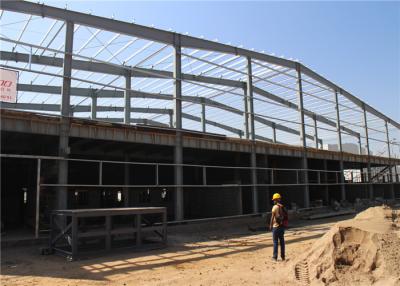 China Custom Engineered Steel Barn Construction , Steel Farm Buildings Demountable for sale