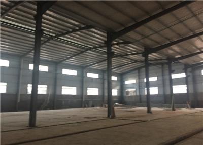 China Professional Steel Metal Warehouse Buildings , Prefab Industrial Buildings for sale