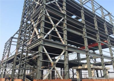 China Grandes construções residenciais do metal, construções de armação de aço pré-fabricadas da galvanização à venda