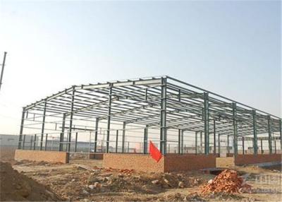 China Industrial Steel Construction Prefab Warehouse Building Q235 / Q345 Material for sale