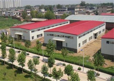 China Large Steel Garage Buildings , Pre Built Metal Buildings Flexible Design for sale