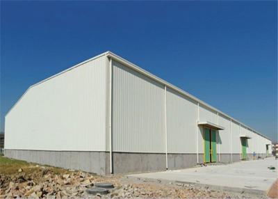 China Light Steel Frame Steel Structure Warehouse Building With PVC Sliding Window for sale