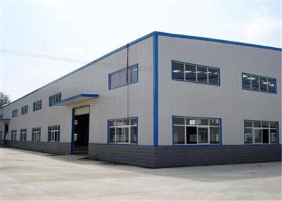 China Construções modulares resistentes do metal do terremoto/oficinas e garagens de aço da casa pré-fabricada à venda