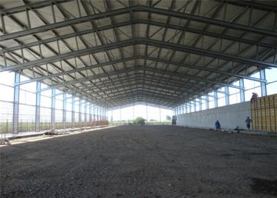 China Eco Friendly Steel Frame Storage Buildings With Sandwich Panel Wall Versatility for sale